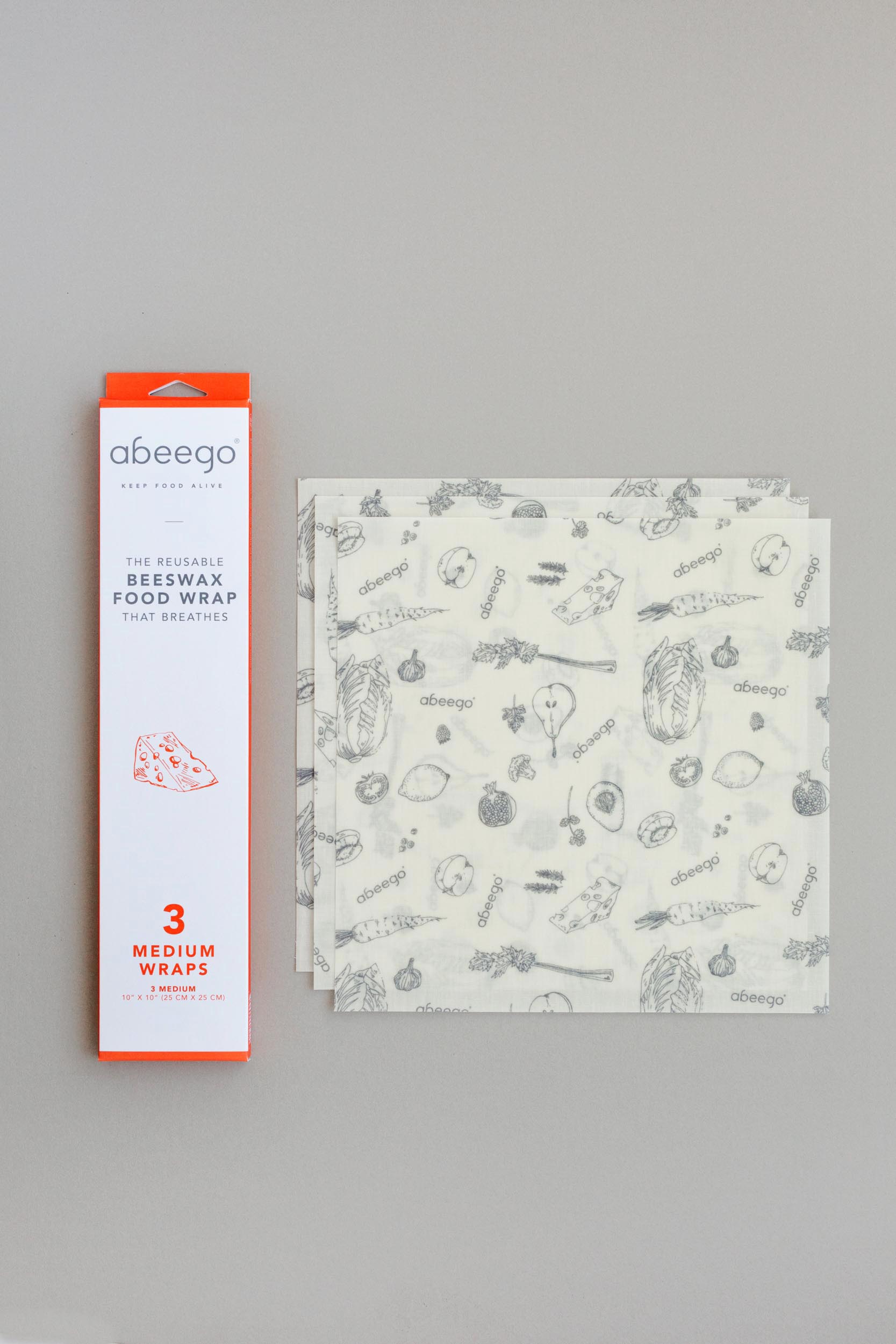 Abeego Beeswax Food Wraps - Thumbnail 4