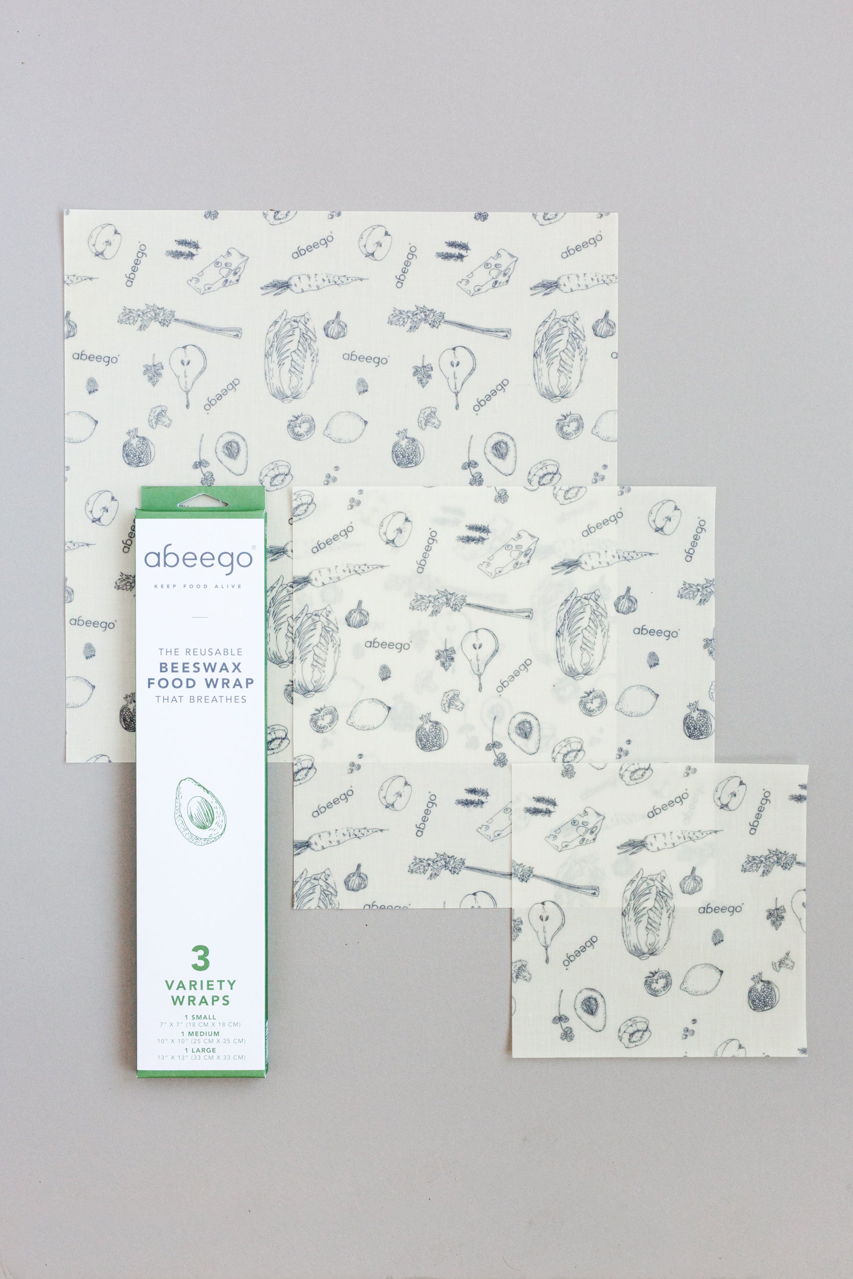 Abeego Beeswax Food Wraps - Thumbnail 5